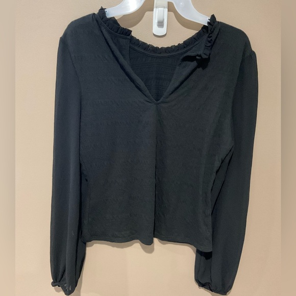 Womens long sleeve blouse. Halogen size med - Picture 7 of 7